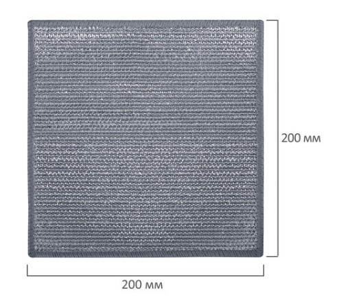 Тряпки-салфетки металлические, сетка-скрабер, 20х20 см, КОМПЛЕКТ 3 штуки, ДВУХСЛОЙНЫЕ, для мытья посуды и уборки, без царапин, LAIMA, 700063