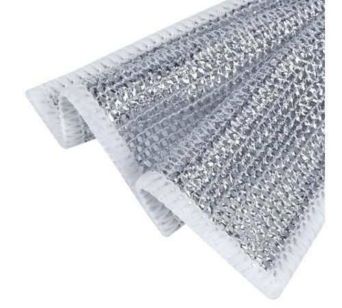 Тряпки-салфетки металлические, сетка-скрабер, 20х20 см, КОМПЛЕКТ 10 штук, для мытья посуды и уборки, не оставляет царапин, LAIMA, 700065