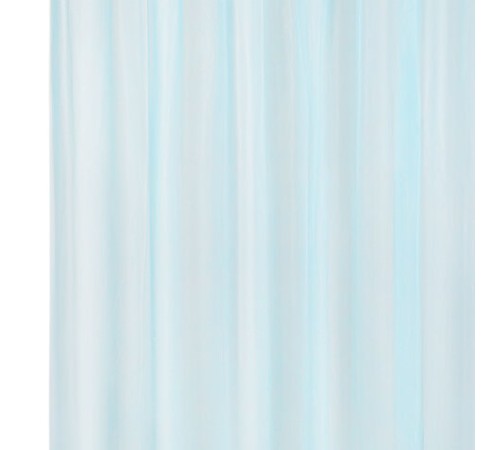 Шторка для ванной PEVA, 180х180 см, кольца в комплекте, 3 цвета ассорти (белый, голубой, коричневый), WBZ (ВБЗ), 700067