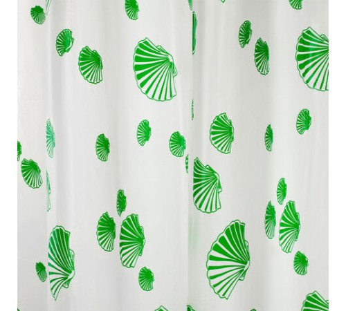 Шторка для ванной PEVA, 180х180 см, кольца в комплекте, 3 дизайна ассорти, МОРЕ, WBZ (ВБЗ), 700069