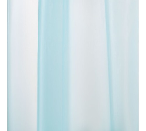 Шторка для ванной PEVA, 180х180 см, кольца в комплекте, 3 цвета ассорти (белый, голубой, коричневый), PRIMILA (ПРИМИЛА), 700072