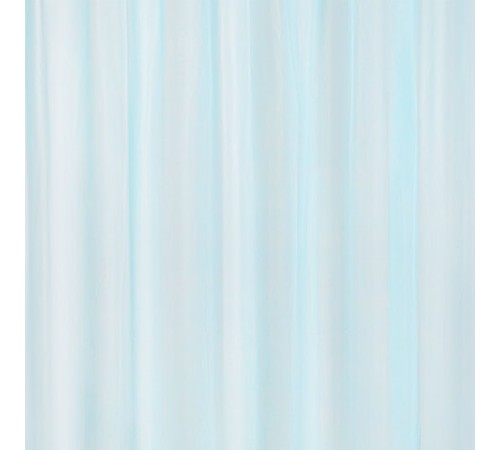 Шторка для ванной PEVA, 180х200 см, кольца в комплекте, 3 цвета ассорти (белый, голубой, коричневый), PRIMILA (ПРИМИЛА), 700073