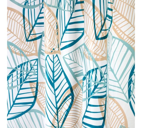 Шторка для ванной PEVA, 180х180 см, кольца в комплекте, 3 дизайна ассорти, РАСТЕНИЯ, PRIMILA (ПРИМИЛА), 700076