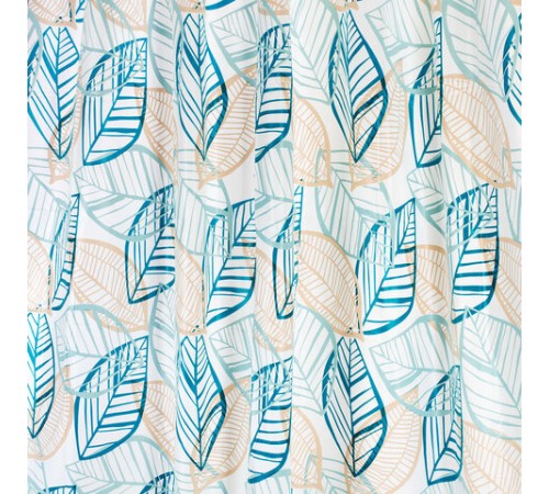 Шторка для ванной PEVA, 180х180 см, кольца в комплекте, 3 дизайна ассорти, РАСТЕНИЯ, PRIMILA (ПРИМИЛА), 700076