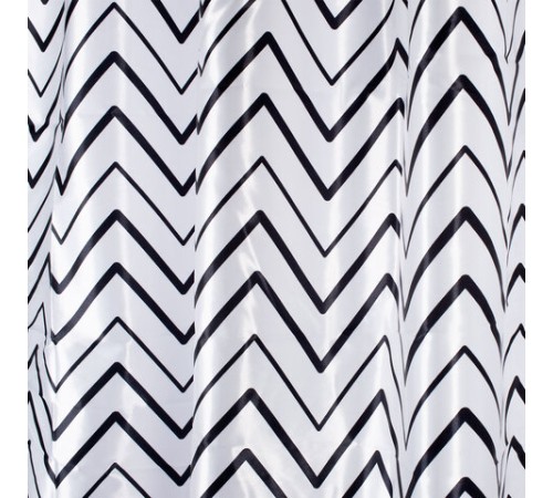 Шторка для ванной ПОЛИЭСТЕР, 180х180 см, кольца в комплекте, УЗОРЫ, PRIMILA (ПРИМИЛА), 700078