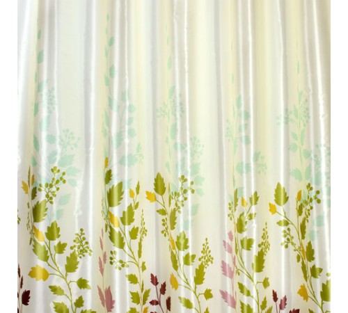 Шторка для ванной ПОЛИЭСТЕР, 180х180 см, кольца в комплекте, ФЛОРА, PRIMILA (ПРИМИЛА), 700080