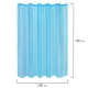 Шторка для ванной ПОЛИЭСТЕР, 180х180 см, кольца в комплекте, ГОЛУБОЙ БРИЛЛИАНТ, PRIMILA (ПРИМИЛА), 700090