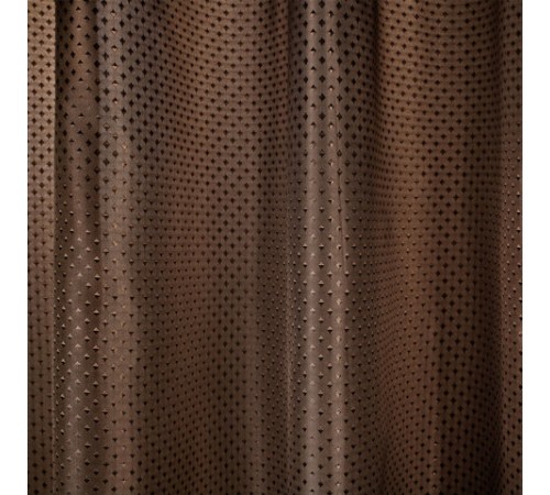 Шторка для ванной ПОЛИЭСТЕР, 180х180 см, кольца в комплекте, КОРИЧНЕВЫЙ БРИЛЛИАНТ, PRIMILA (ПРИМИЛА), 700091