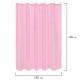 Шторка для ванной ПОЛИЭСТЕР, 180х180 см, кольца в комплекте, РОЗОВЫЙ БРИЛЛИАНТ, PRIMILA (ПРИМИЛА), 700092