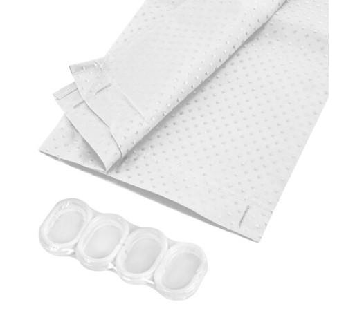 Шторка для ванной ПОЛИЭСТЕР, 180х200 см, кольца в комплекте, БЕЛЫЙ БРИЛЛИАНТ, PRIMILA (ПРИМИЛА), 700093