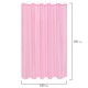 Шторка для ванной ПОЛИЭСТЕР, 180х200 см, кольца в комплекте, РОЗОВЫЙ БРИЛЛИАНТ, PRIMILA (ПРИМИЛА), 700098