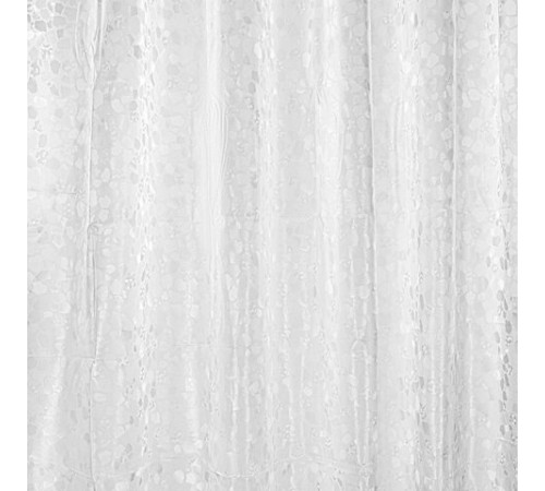 Шторка для ванной EVA, 180х200 см, кольца в комплекте, БЕЛАЯ ЛЕДЯНАЯ СВЕЖЕСТЬ, PRIMILA (ПРИМИЛА), 700099