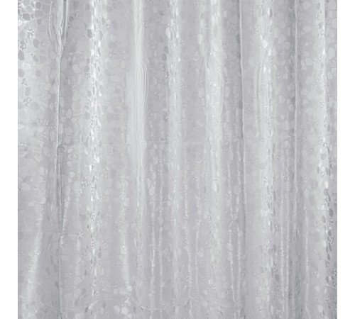 Шторка для ванной EVA, 180х200 см, кольца в комплекте, СЕРАЯ ЛЕДЯНАЯ СВЕЖЕСТЬ, PRIMILA (ПРИМИЛА), 700101