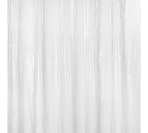 Шторка для ванной EVA, 180х180 см, кольца в комплекте, БЕЛАЯ ГОЛОГРАФИЯ, PRIMILA (ПРИМИЛА), 700102