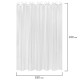 Шторка для ванной EVA, 180х180 см, кольца в комплекте, БЕЛАЯ ГОЛОГРАФИЯ, PRIMILA (ПРИМИЛА), 700102