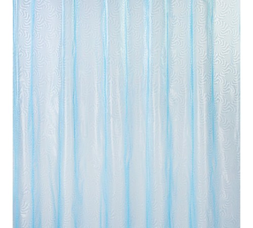 Шторка для ванной EVA, 180х180 см, кольца в комплекте, СИНЯЯ ГОЛОГРАФИЯ, PRIMILA (ПРИМИЛА), 700103