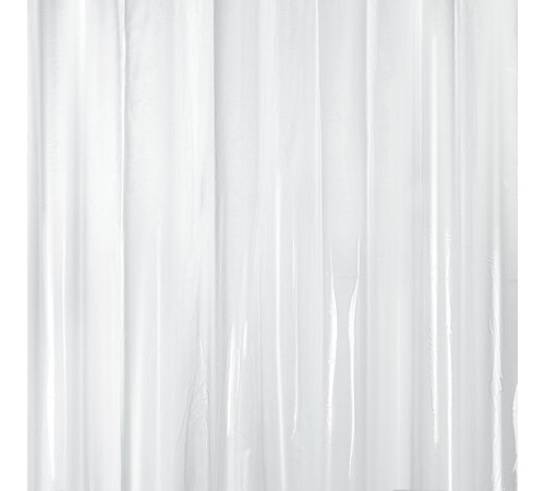 Шторка для ванной EVA, 180х200 см, кольца в комплекте, БЕЛЫЕ ЛИНИИ, PRIMILA (ПРИМИЛА), 700105