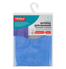 Шторка для ванной EVA, 180х200 см, кольца в комплекте, СИНИЕ ЛИНИИ, PRIMILA (ПРИМИЛА), 700106