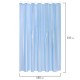 Шторка для ванной EVA, 180х200 см, кольца в комплекте, СИНИЕ ЛИНИИ, PRIMILA (ПРИМИЛА), 700106