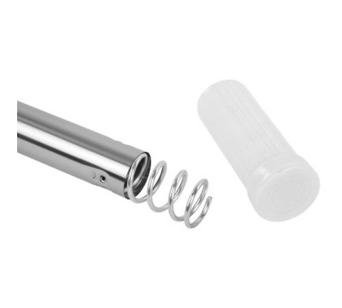 Карниз штанга для ванной телескопический 110-200 см, нержавеющая сталь, PRIMILA (ПРИМИЛА), 700108