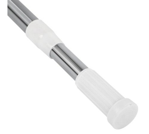 Карниз штанга для ванной телескопический 140-260 см, нержавеющая сталь, PRIMILA (ПРИМИЛА), 700109