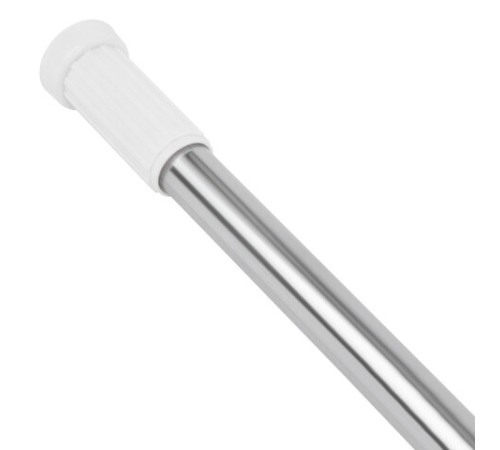 Карниз штанга для ванной телескопический 140-260 см, нержавеющая сталь, PRIMILA (ПРИМИЛА), 700109