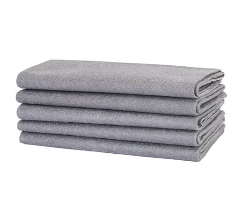 Салфетка КОРЕЙСКАЯ УМНАЯ для дома и авто УБОРКА БЕЗ РАЗВОДОВ, 30х40 см, НАБОР 5 штук, УНИВЕРСАЛЬНАЯ, LAIMA, 700223