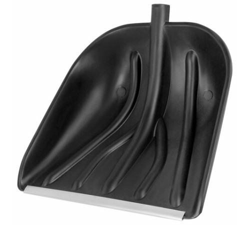 Лопата снеговая 40х39 см БЕЗ ЧЕРЕНКА 