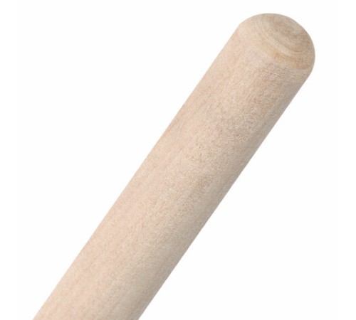 Черенок деревянный диаметр 25 мм, 120 см ВЫСШИЙ СОРТ для граблей, тяпок, мотыг, 700339