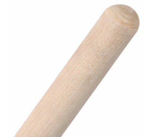 Черенок деревянный диаметр 32 мм, 120 см ВЫСШИЙ СОРТ для снеговых лопат, специально без скосов для плотного прилегания в тулейке, 700340