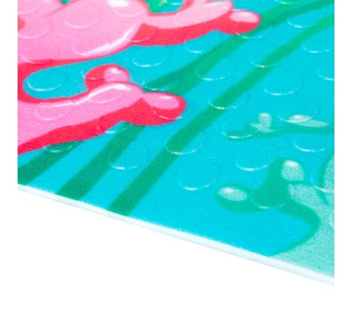 Коврик для ванны противоскользящий 70х40 см с печатью 