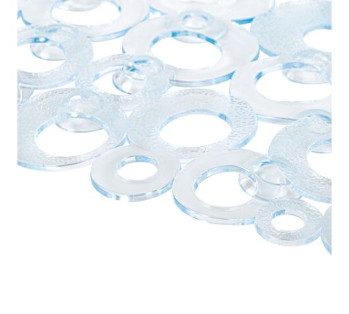 Коврик для ванны противоскользящий 69х35см, 