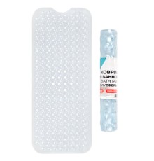 Коврик для ванны противоскользящий 100х40 см, 