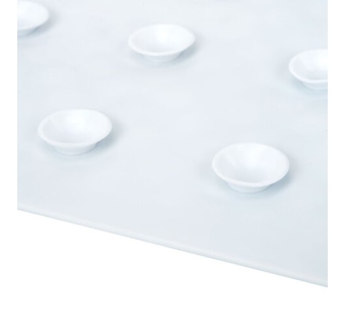 Коврик для ванны противоскользящий 100х40 см, с печатью 