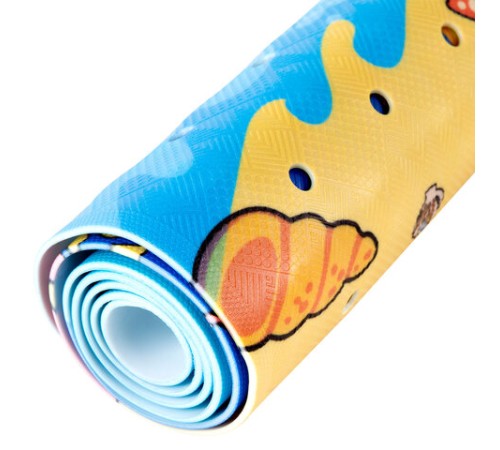 Коврик для ванны противоскользящий 100х40 см, с печатью 