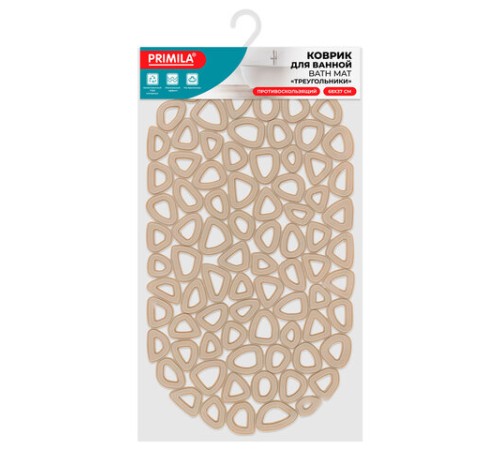 Коврик для ванны противоскользящий 68х37 см, 