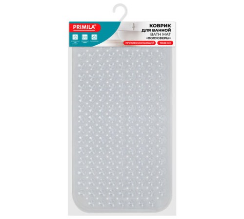 Коврик для ванны противоскользящий 70х38 см, 