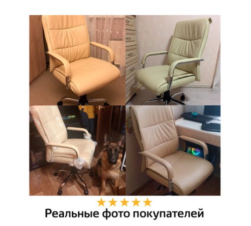 Кресло офисное BRABIX "Space EX-508", экокожа, хром, бежевое, 531165 Кресло офисное BRABIX "Space EX-508", экокожа, хром, бежевое, 531165