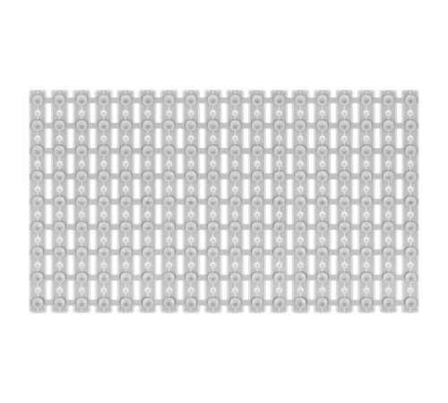 Коврик для ванны противоскользящий износостойкий 68х40 см, 