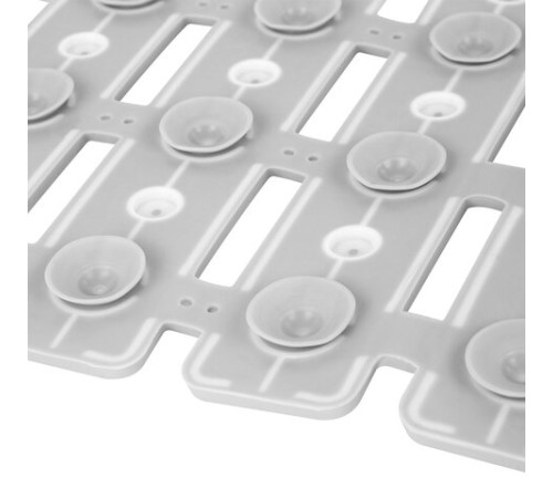 Коврик для ванны противоскользящий износостойкий 68х40 см, 