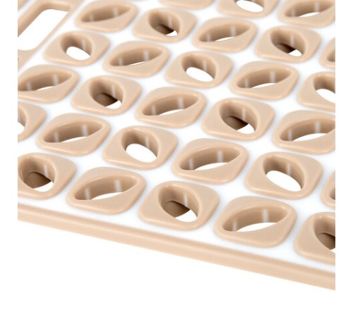 Коврик для ванны противоскользящий износостойкий 80х40 см, 