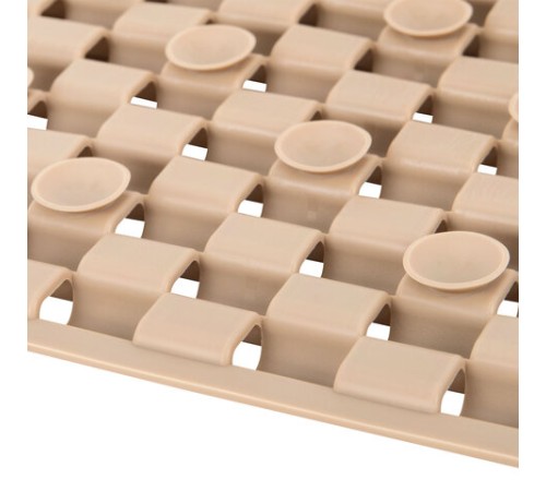 Коврик для ванны противоскользящий 66х36 см, 