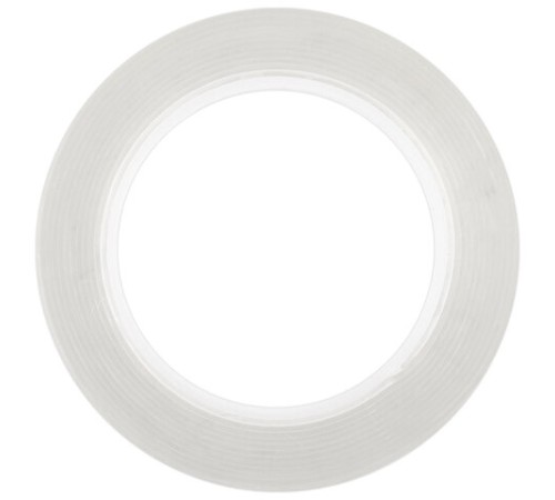 Многоразовая двухсторонняя прозрачная крепежная лента, скотч NANO tape, 2 м x 3 см, толщина 1 мм, WBZ (ВБЗ), 700425