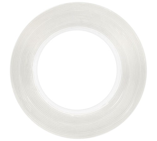 Многоразовая двухсторонняя прозрачная крепежная лента, скотч NANO tape, 3 м x 5 см, толщина 1 мм, WBZ (ВБЗ), 700427