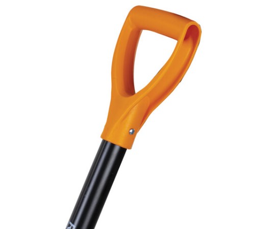 Лопата прямоугольная стальная 19х27 см, ОБЩАЯ ДЛИНА 115 см, черенок сталь, V-ручка, RABBITEX (РАББИТЕКС) 