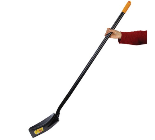 Лопата совковая цельнометаллическая 23х28 см, ОБЩАЯ ДЛИНА 150 см, черенок сталь, RABBITEX (РАББИТЕКС) 