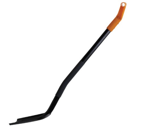 Лопата совковая стальная 24х27 см, ОБЩАЯ ДЛИНА 120 см, черенок сталь, V-ручка, RABBITEX (РАББИТЕКС) 