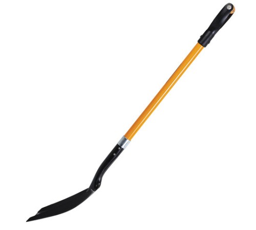 Лопата совковая стальная 23х28 см, ОБЩАЯ ДЛИНА 115 см, черенок стекловолокно, V-ручка, RABBITEX (РАББИТЕКС) 