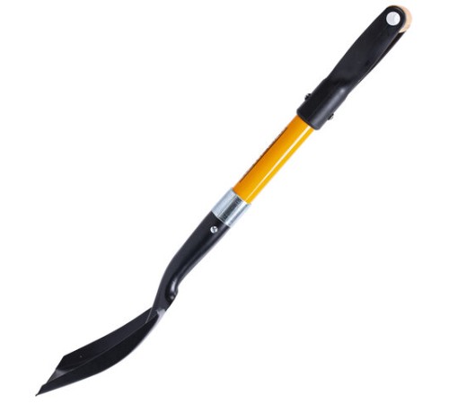 Лопата для авто и туризма, совковая 16х20 см, ОБЩАЯ ДЛИНА 70 см, черенок стекловолокно, V-ручка, RABBITEX (РАББИТЕКС) 