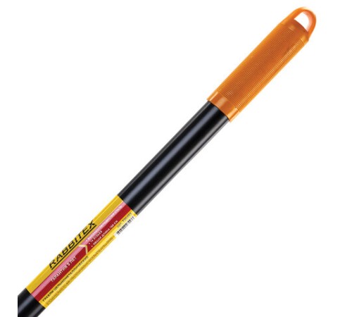 Грабли 14 зубьев цельнометаллические 35х10 см, ОБЩАЯ ДЛИНА 150 см, черенок сталь, RABBITEX (РАББИТЕКС) 